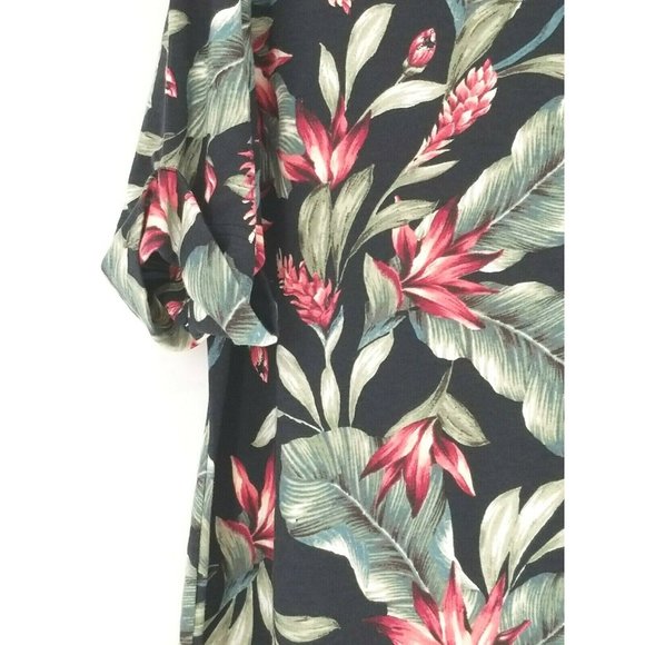 Floral Tropical Dress 1X New - Picture 2 of 3